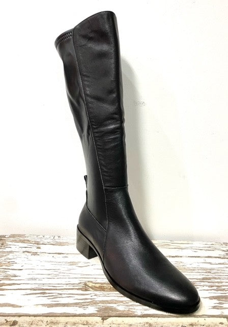 Django & Juliette Trudyn Leather Boot [COLOUR:Black SIZE:37]
