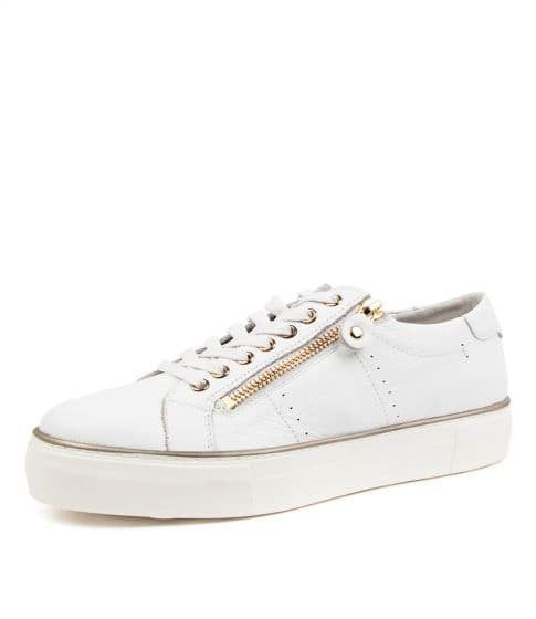 Django & Juliette Froggy Sneaker [COLOUR:White SIZE:37]