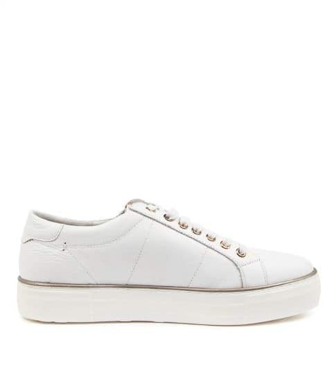 Django & Juliette Froggy Sneaker [COLOUR:White SIZE:37]