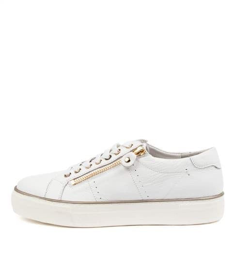 Django & Juliette Froggy Sneaker [COLOUR:White SIZE:37]