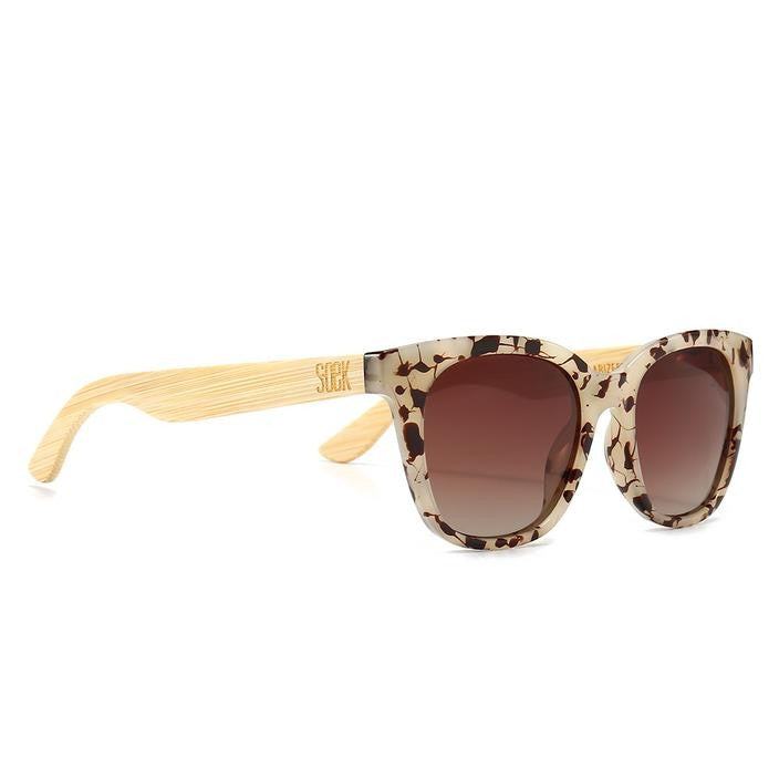 Soek Lila Grace Polarised Sunglasses [COLOUR:Ivory tortoiseshell]