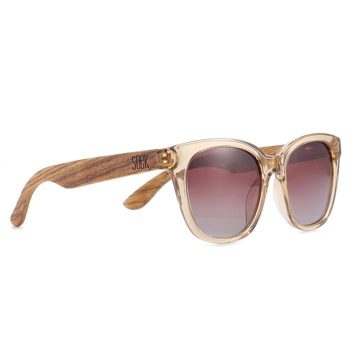 Soek Lila Grace Polarised Sunglasses [COLOUR:Champagne]