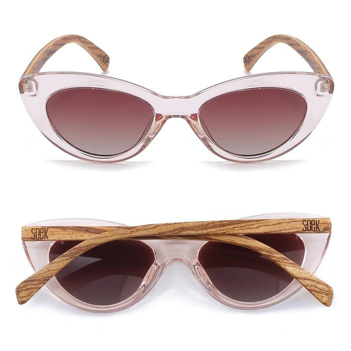 Soek Savannah Polarised Sunglasses [COLOUR:Blush pink]