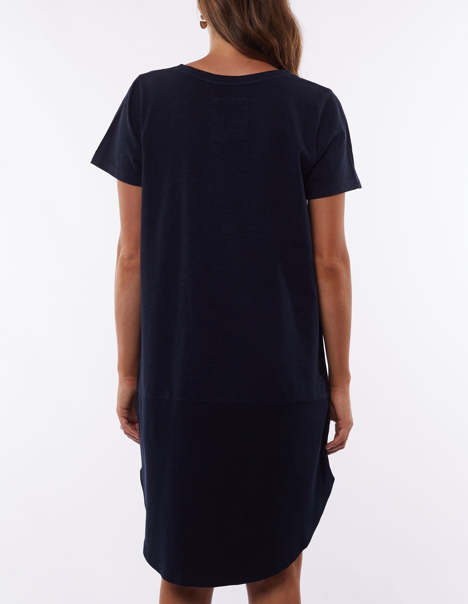 ELM EASY LIVIN DRESS [COLOUR:Navy SIZE:8]