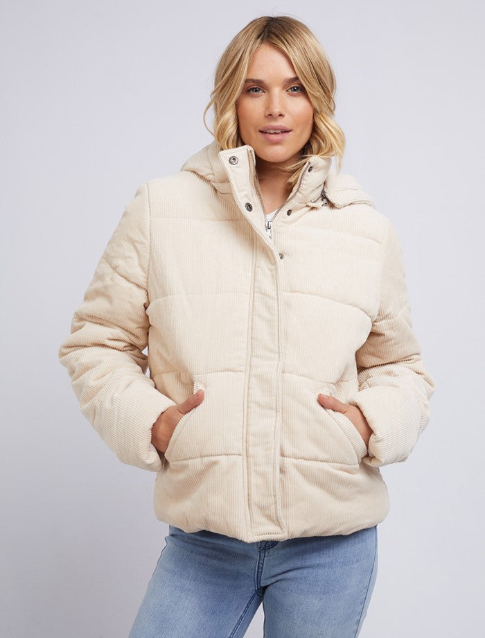 All About Eve Cali Cord Puffer
