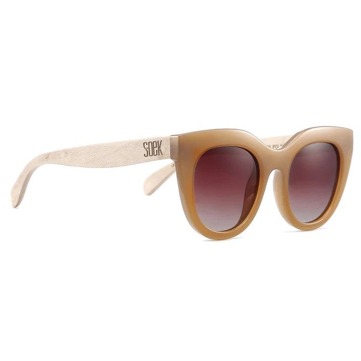 Soek Milla Polarised Sunglasses [COLOUR:Caramel]