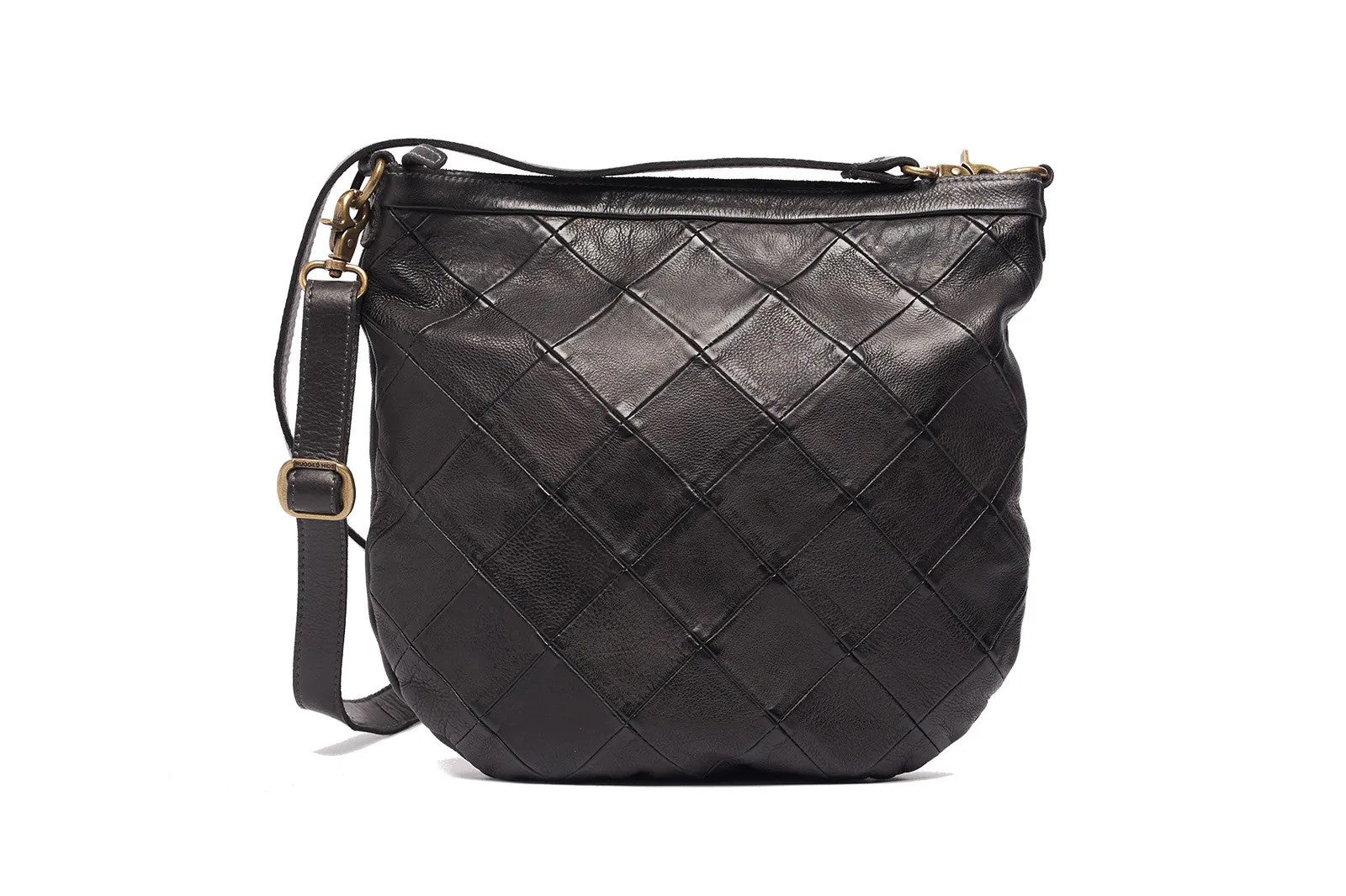 Oran By Rugged Hide Bella Sling Handbag [COLOUR:Black]