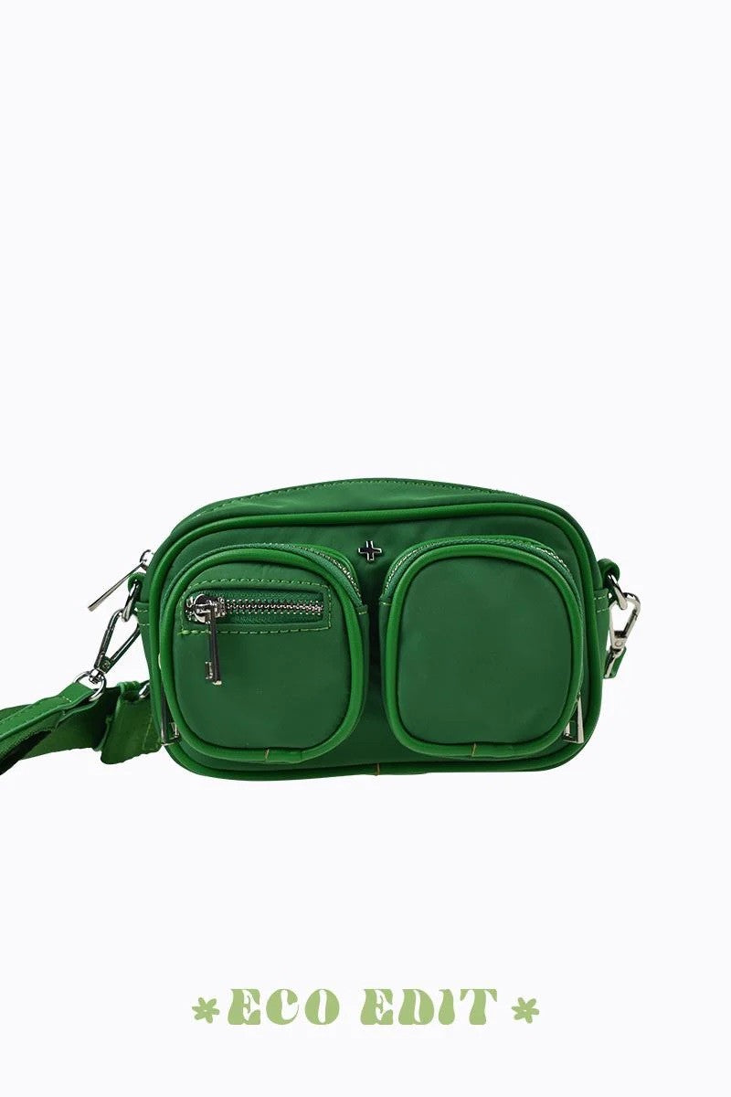 Peta + Jain Lala Mini Crossbody Bag [COLOUR:Green Nylon]