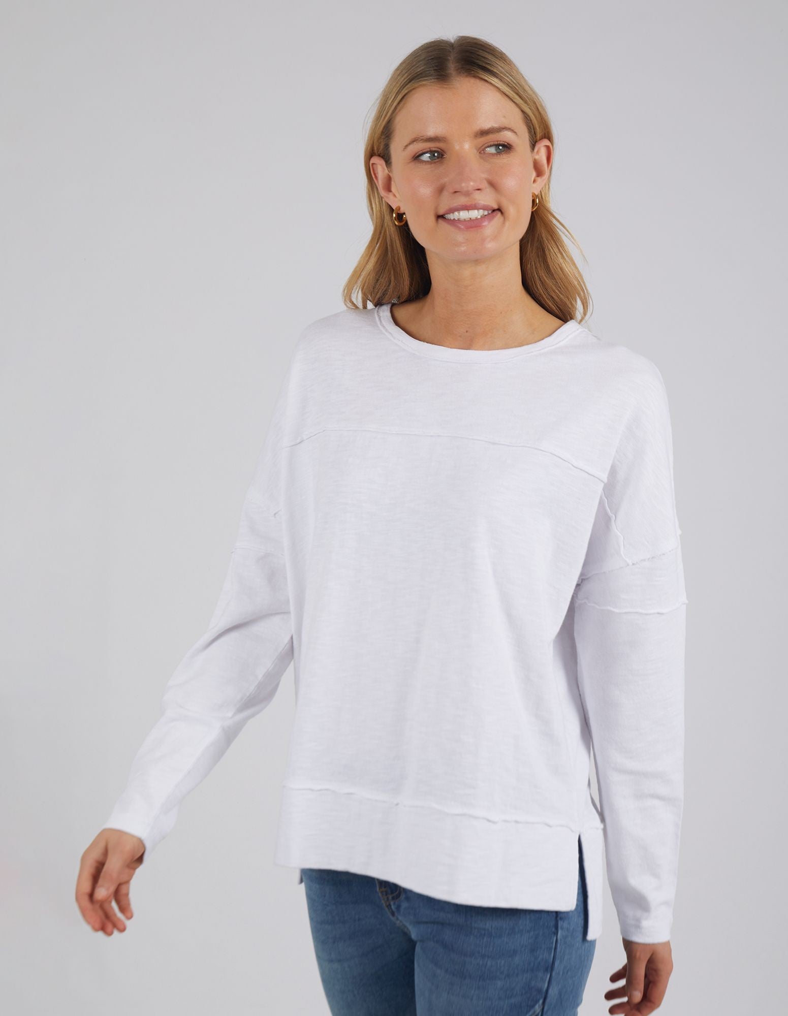 Foxwood Jayne Throw On Top | Long Sleeve Women's Top | Little Extras Lifestyle Forbes | Women's Clothing Online Shop Australia