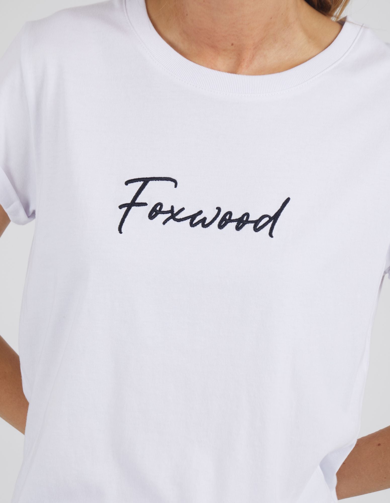 Foxwood Signature Tee [COLOUR:White SIZE:8]