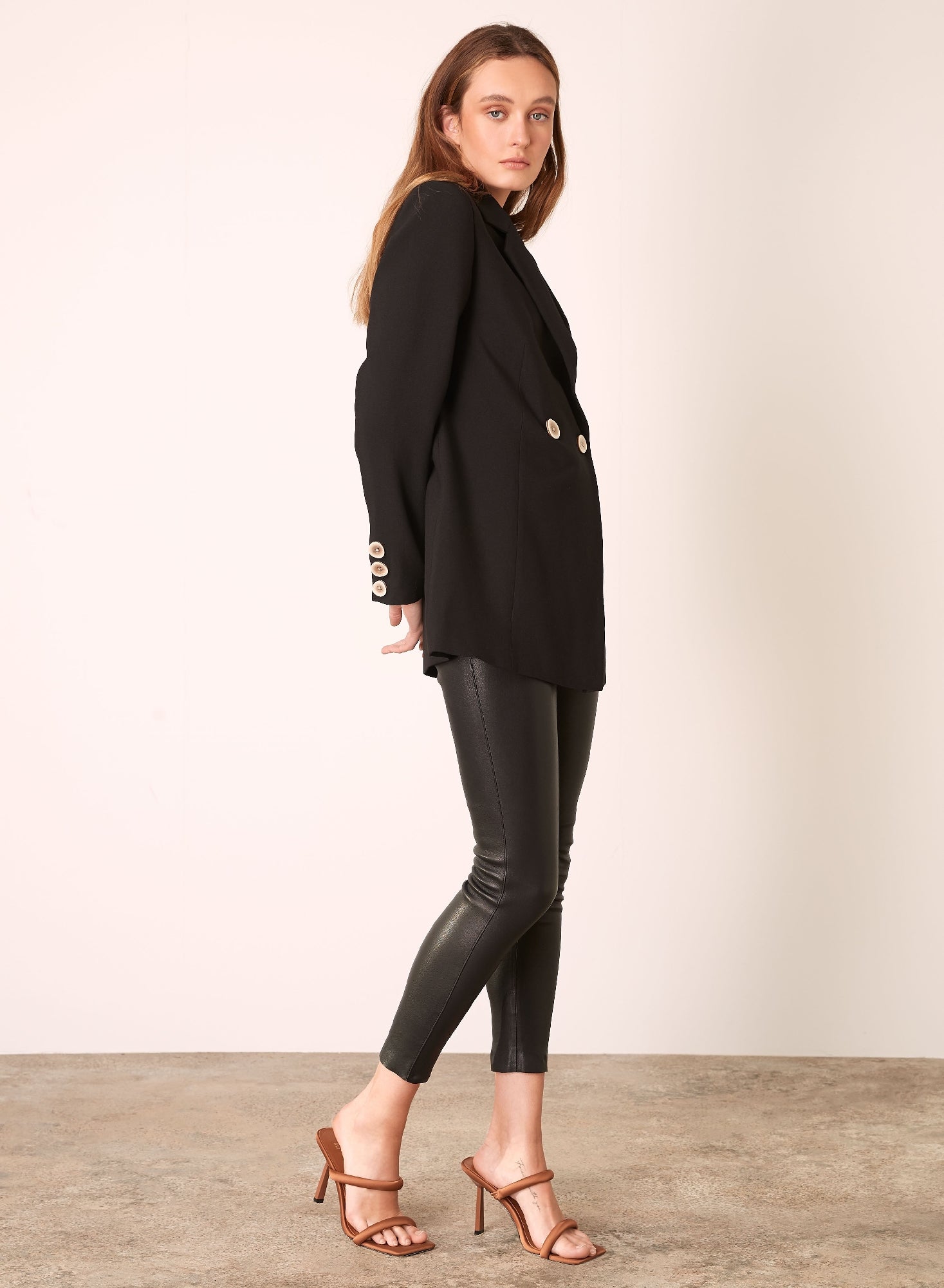 Esmaee Quinn Blazer [COLOUR:Black SIZE:S]