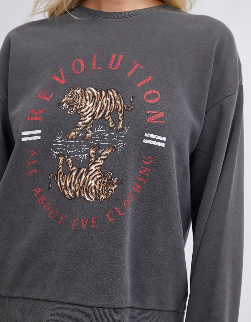 All About Eve Revolution Crew [COLOUR:Charcoal SIZE:6]