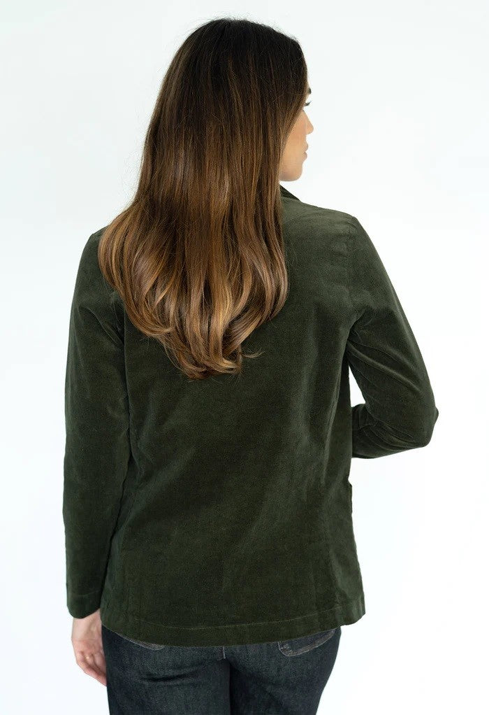 Humidity Blondie Jacket [COLOUR:Moss SIZE:12]