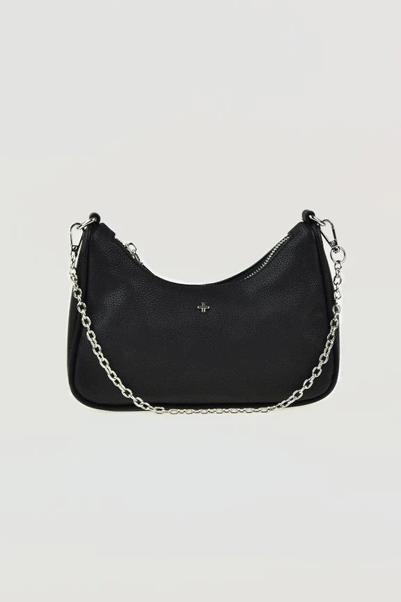 Peta + Jain Paloma Crossbody Bag [COLOUR:Black + Silver]
