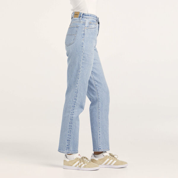 Riders Hi Straight Long Jean [COLOUR:Blue Focus SIZE:6]