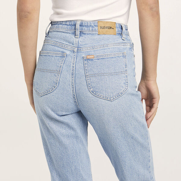 Riders Hi Straight Long Jean [COLOUR:Blue Focus SIZE:6]