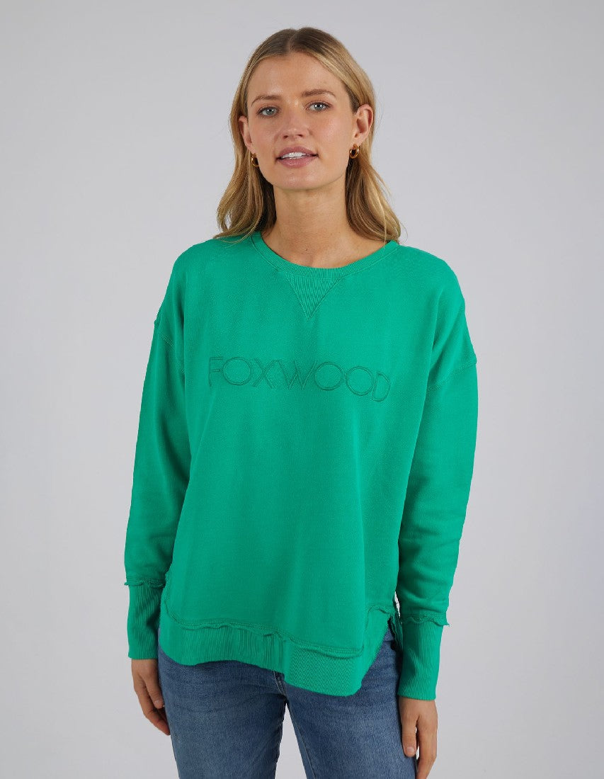 Foxwood Simplified Crew [COLOUR:Bright green SIZE:6]