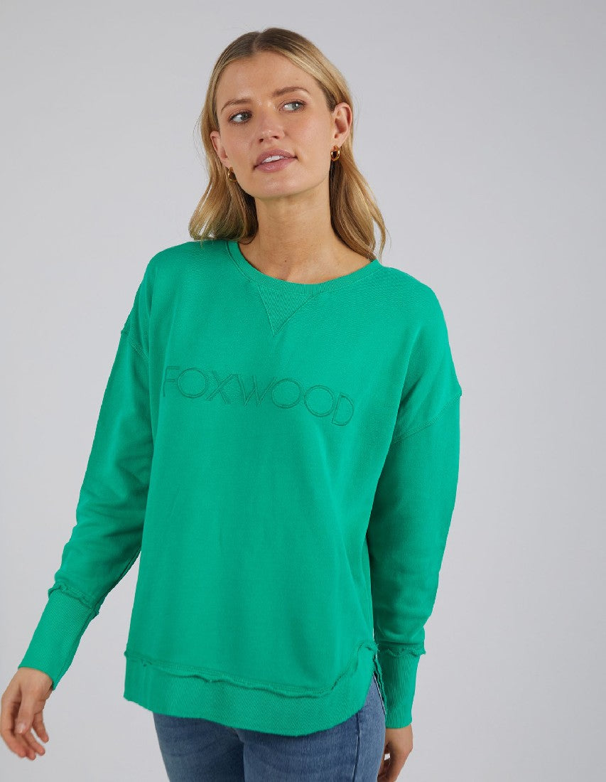 Foxwood Simplified Crew [COLOUR:Bright green SIZE:6]