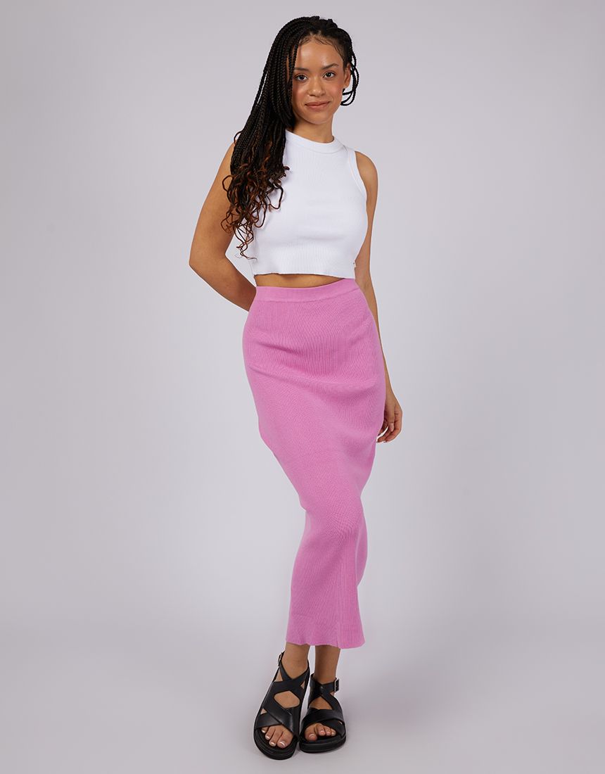 Silent Theory Freya Skirt [COLOUR:Bright Pink SIZE:6]