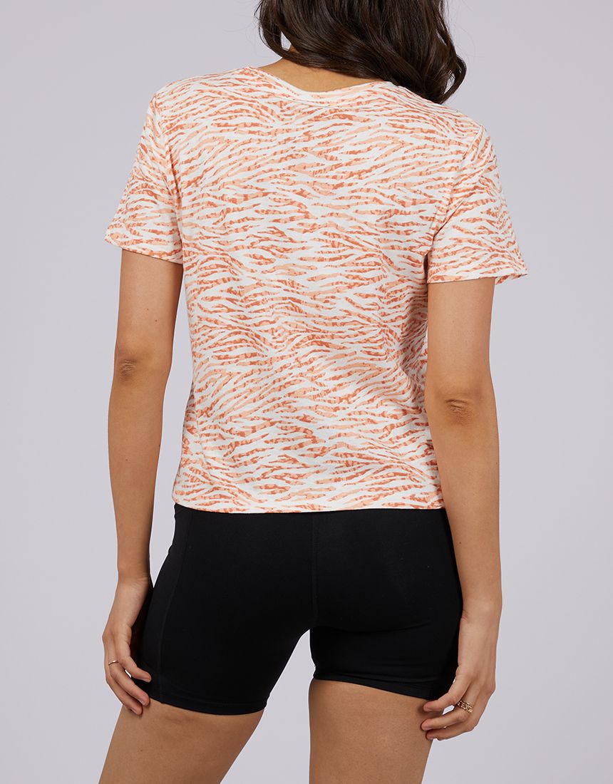 All About Eve Drew Zebra Tee [COLOUR:Print SIZE:6]