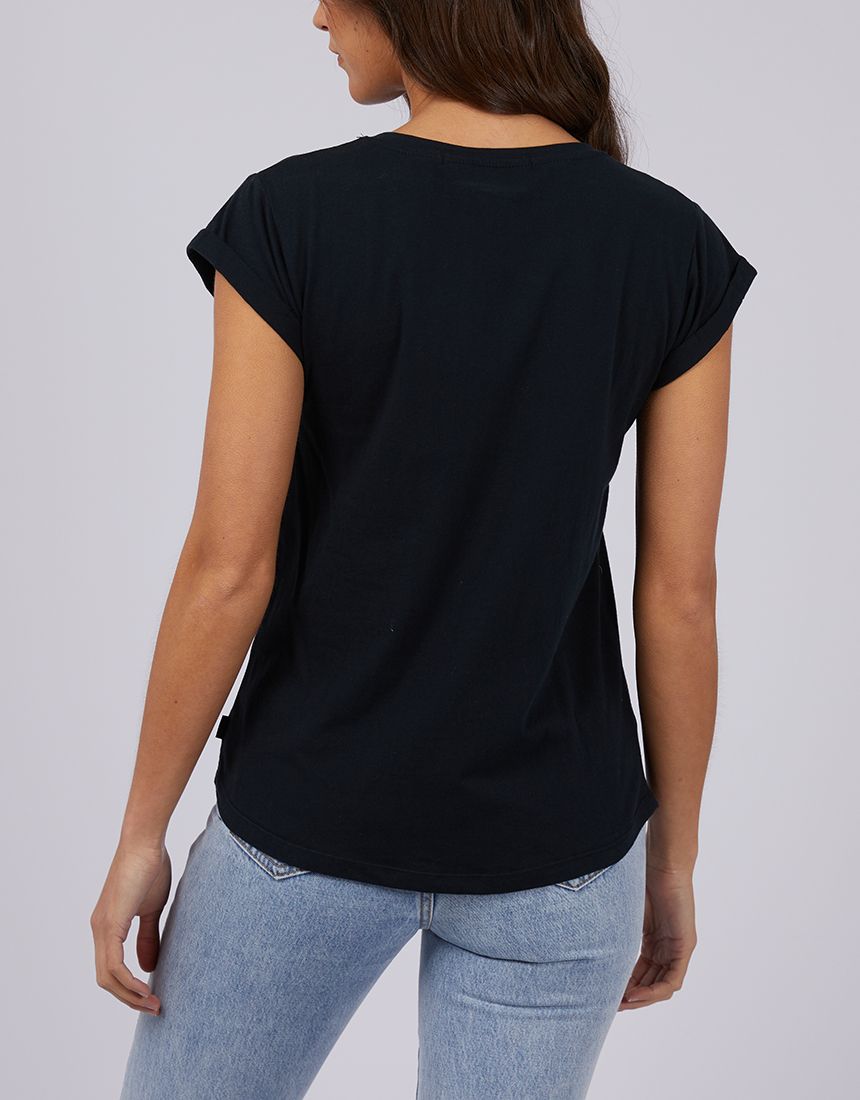 Silent Theory Lucy Tee [COLOUR:Black SIZE:6]