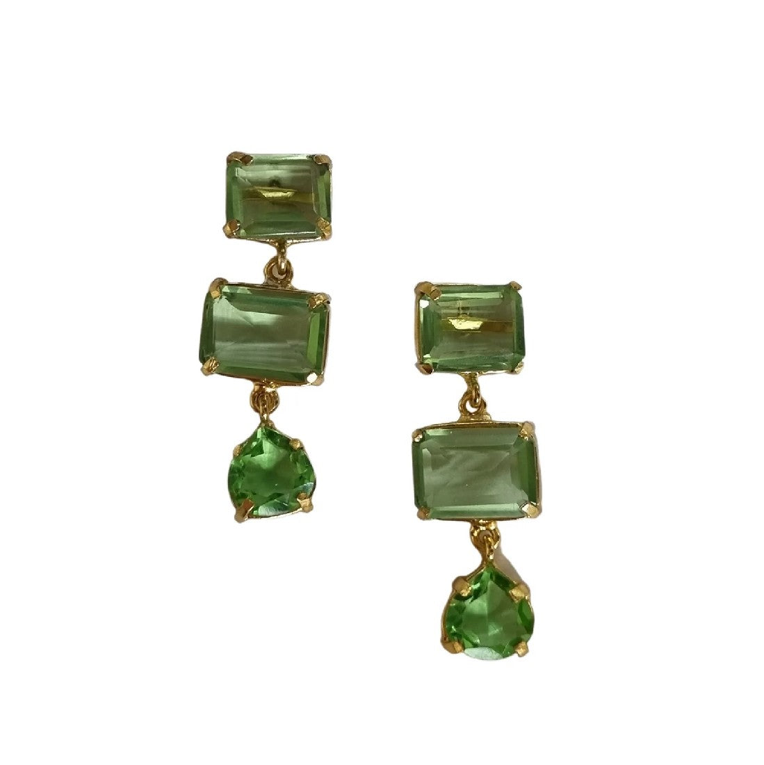 Zoda Ava Gem Earring [COLOUR:Green]