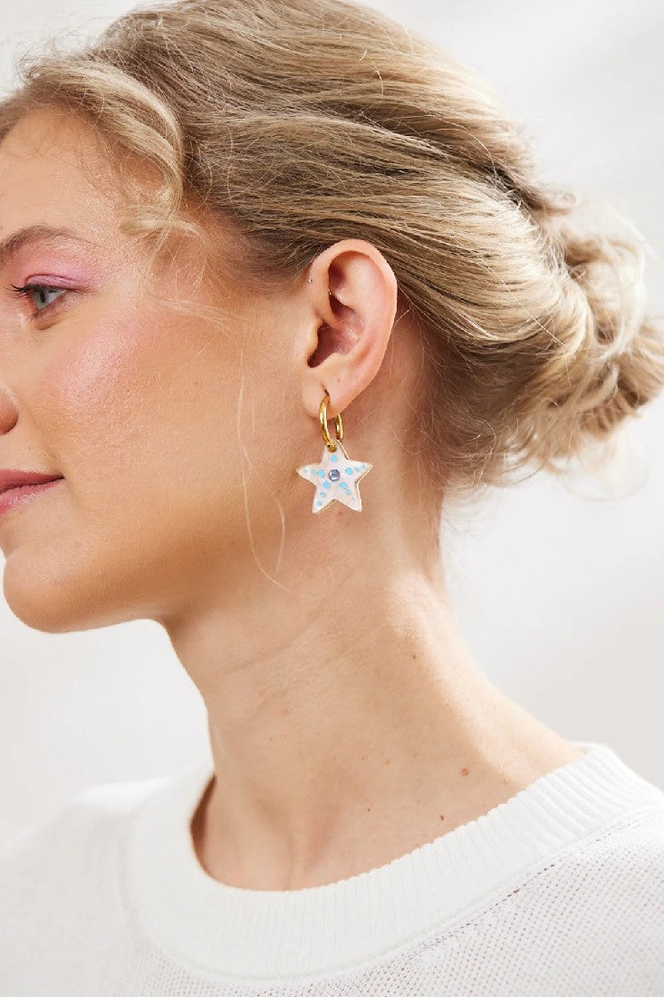 Martha Jean Sea Stars Earrings [COLOUR:Gold]