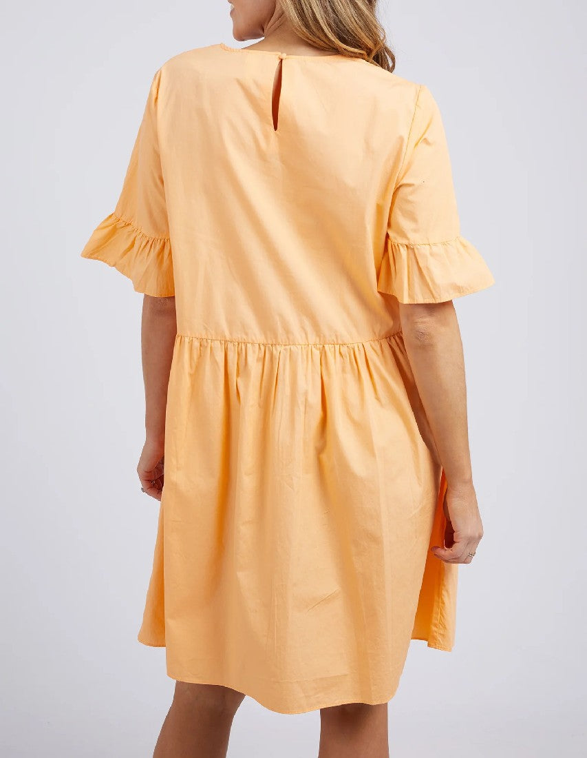 Elm Lotus Dress [COLOUR:Papaya/orange SIZE:8]
