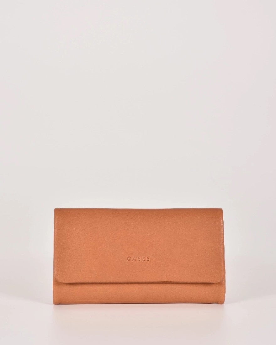 Gabee Nina Leather Wallet [COLOUR:Tan]
