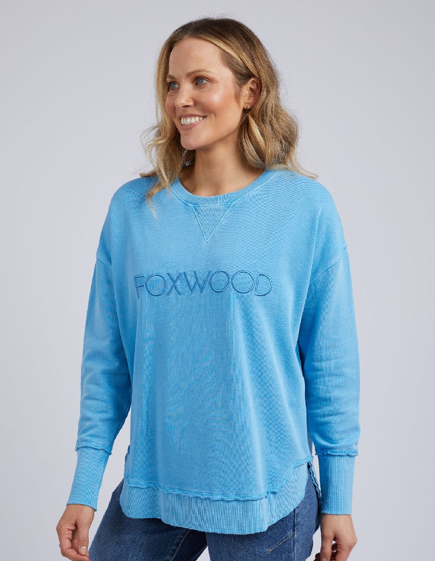 Foxwood Simplified Crew [COLOUR:Bright Blue SIZE:6]