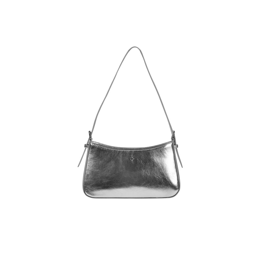 Peta + Jain Lilu Shoulder Bag [COLOUR:Metallic Silver]
