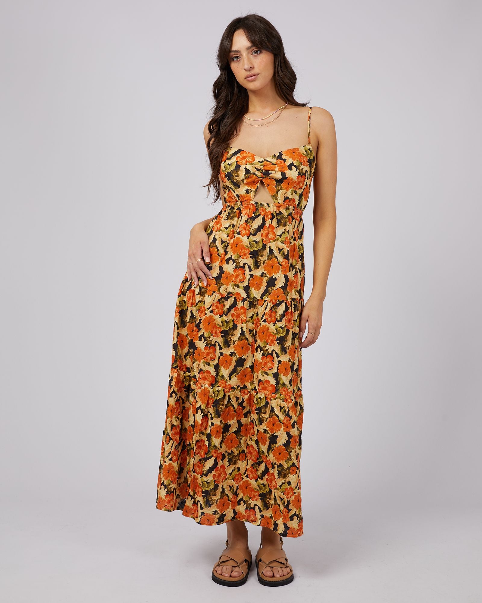 All About Eve Margot Floral Maxi Dress [COLOUR:Print SIZE:6]