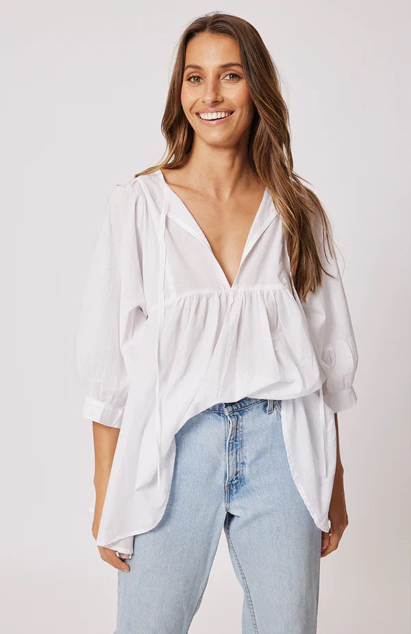 Cartel & Willow Trudy Top [COLOUR:White SIZE:XS]