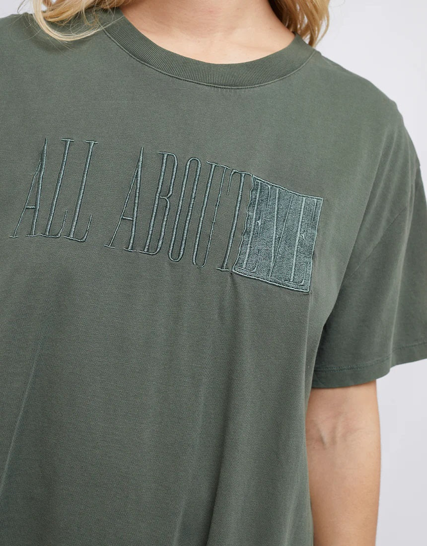 All About Eve Heritage Tee [COLOUR:Forest green SIZE:6]
