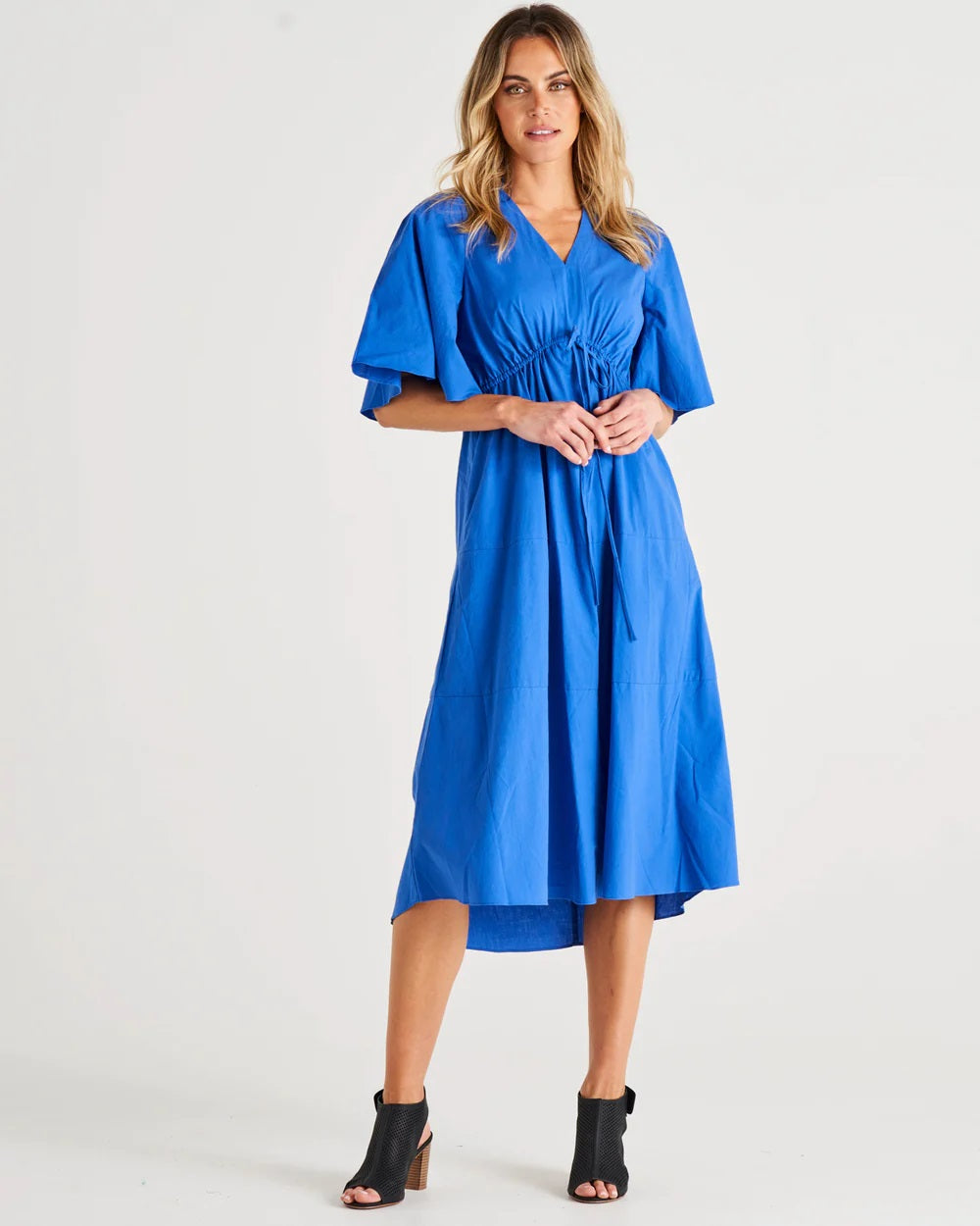 Betty Basics Cora Dress [COLOUR:Iris blue SIZE:10]