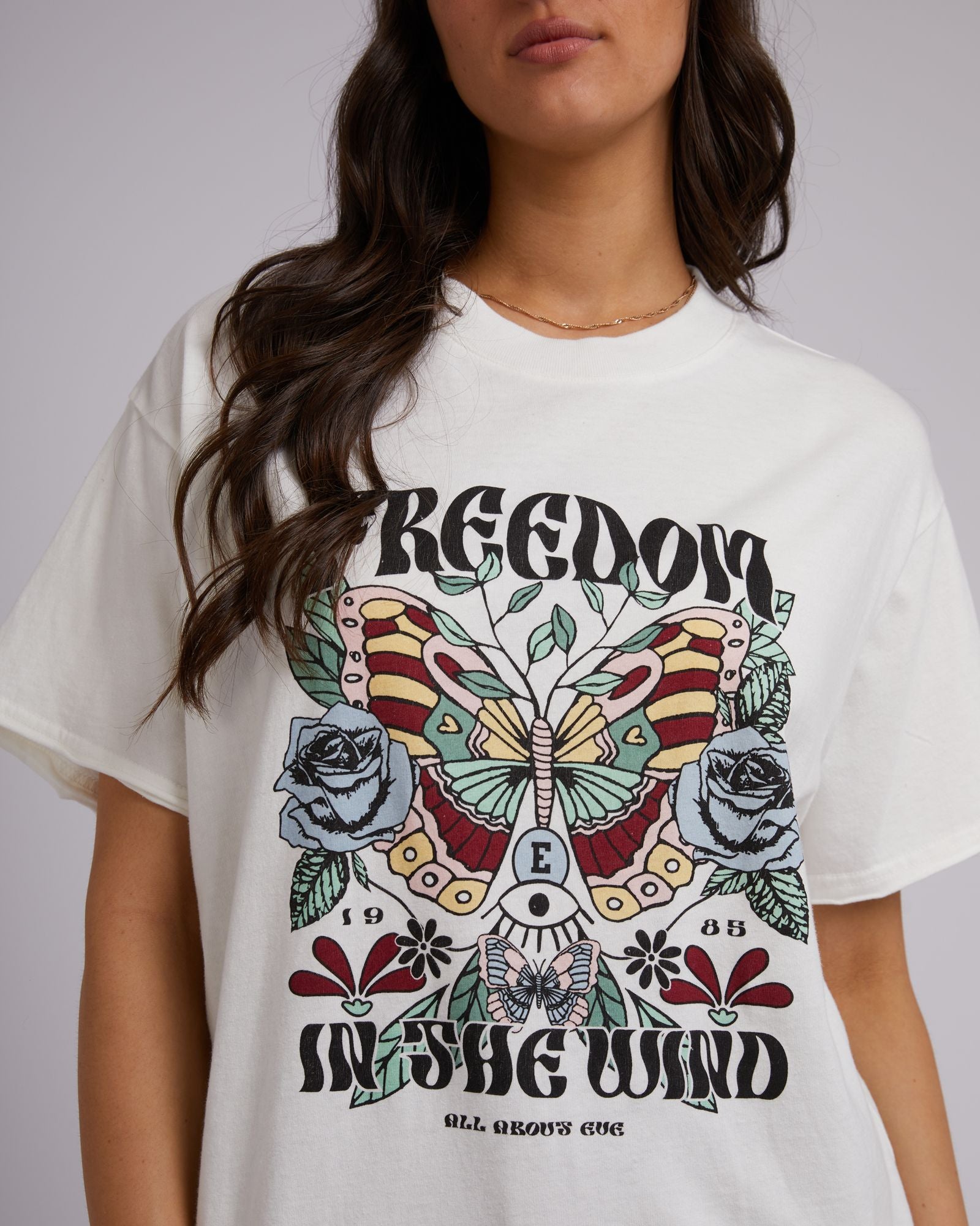 All About Eve In The Wind Tee [COLOUR:White SIZE:6]