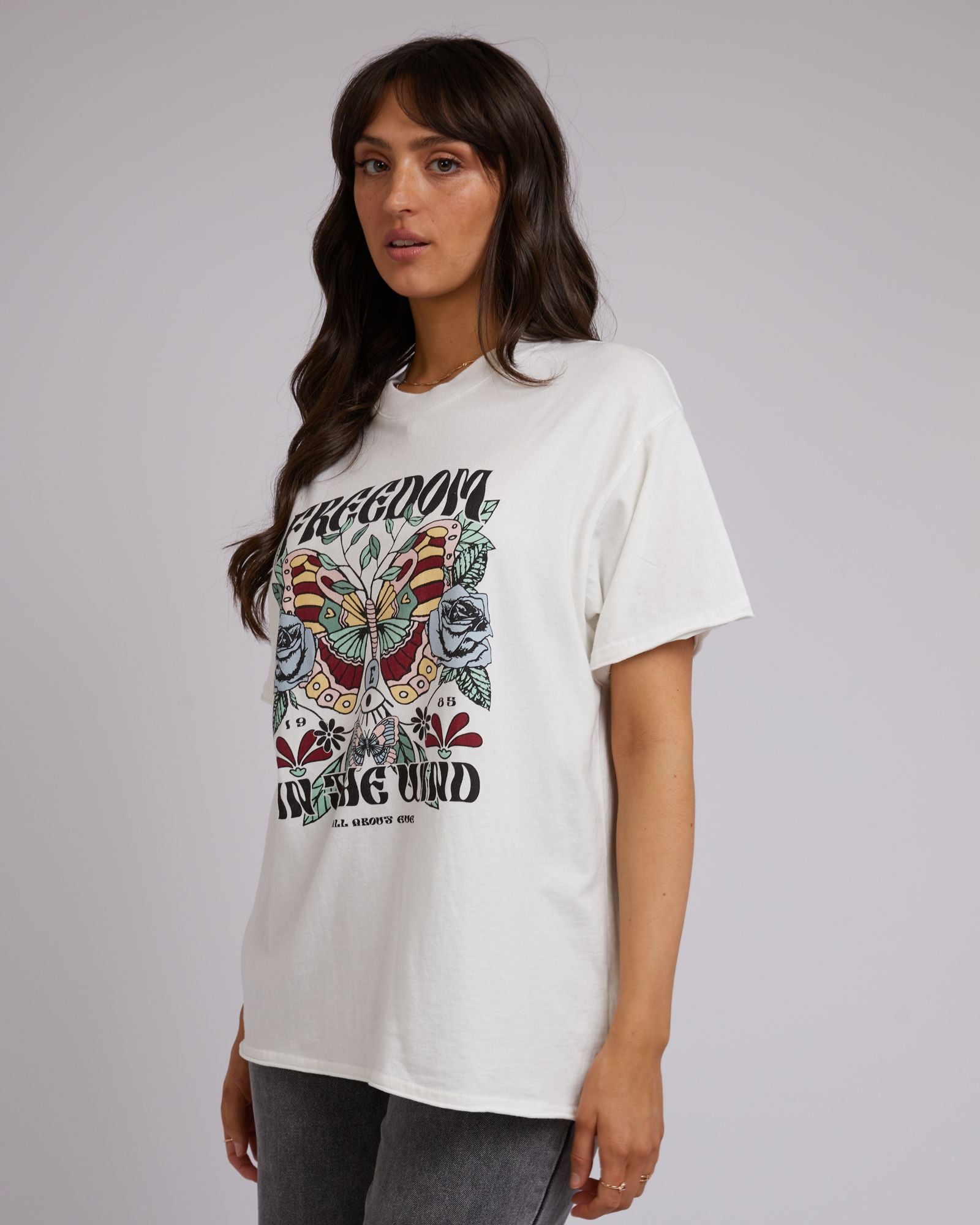 All About Eve In The Wind Tee [COLOUR:White SIZE:6]