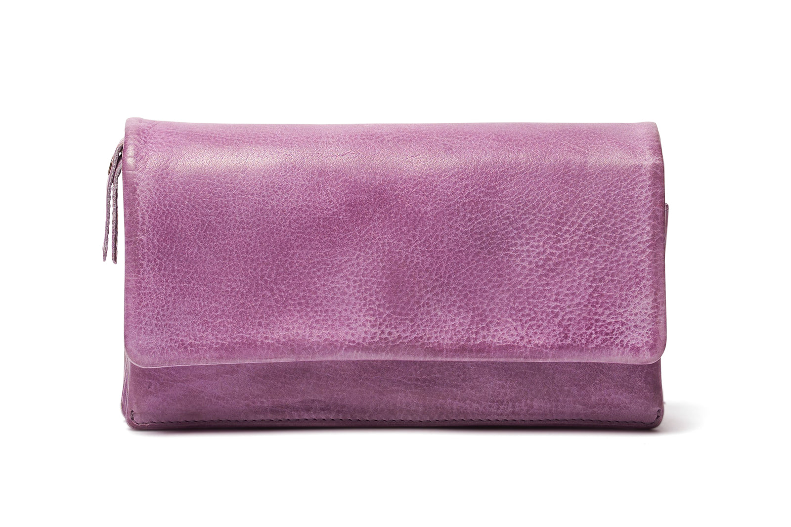 Oran by Rugged Hide Bowie Wallet [COLOUR:Lilac]