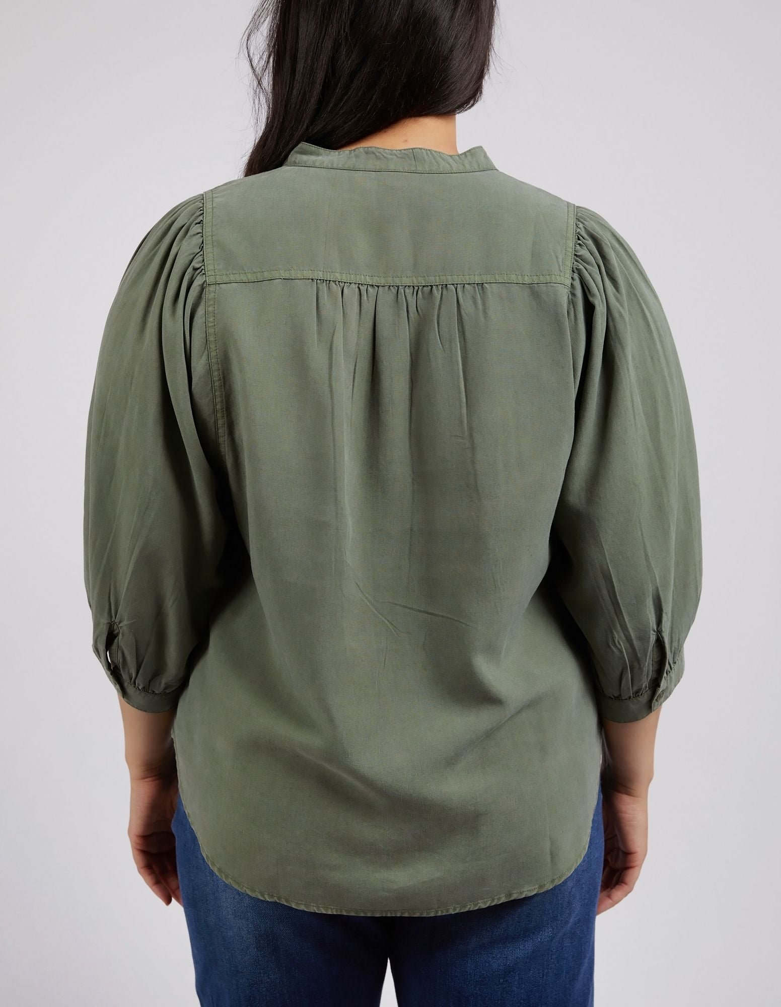 Elm Rowan Shirt [COLOUR:Clover   SIZE:8]