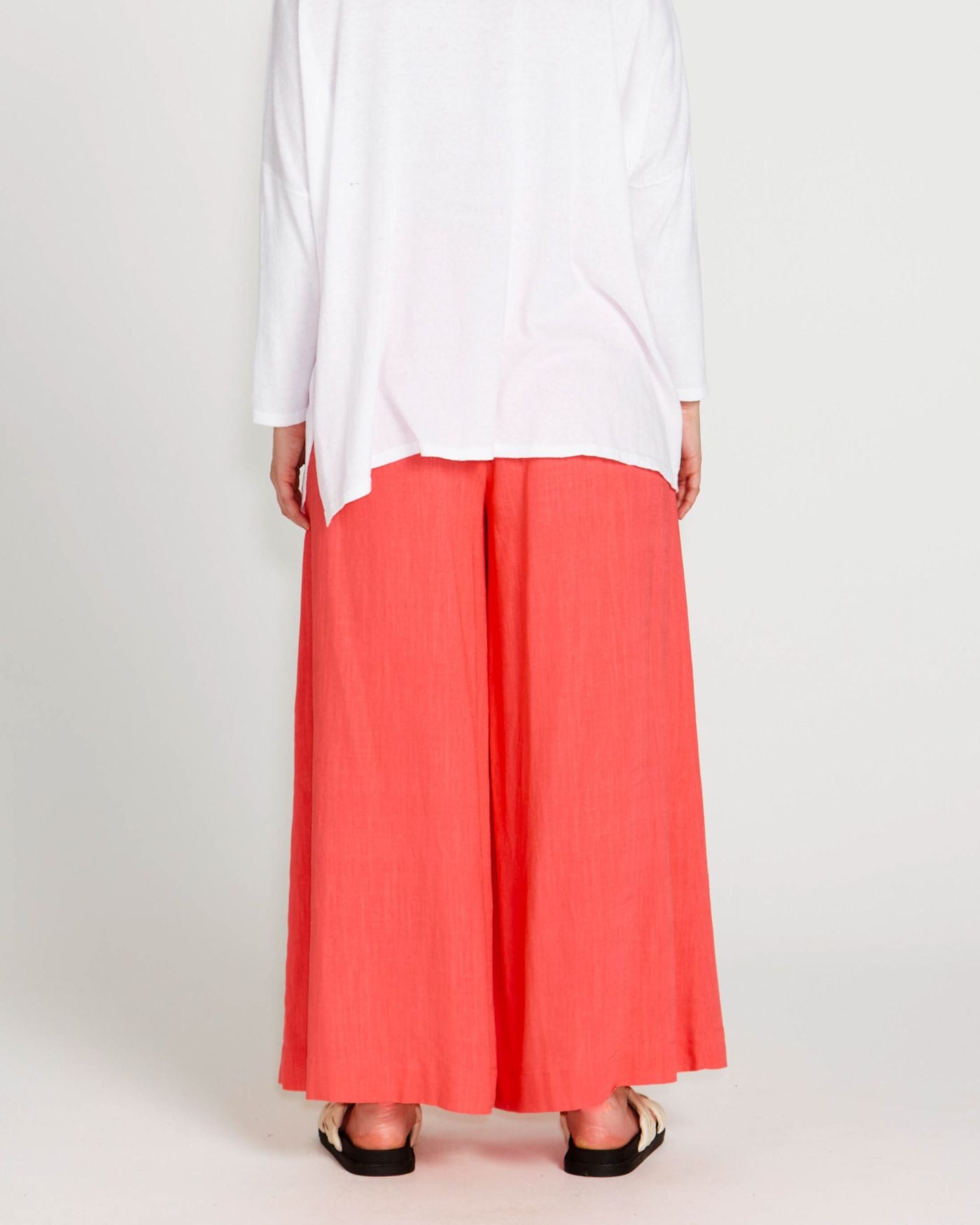 Sass Francesca Wide Leg Pant [COLOUR:Pink SIZE:8]