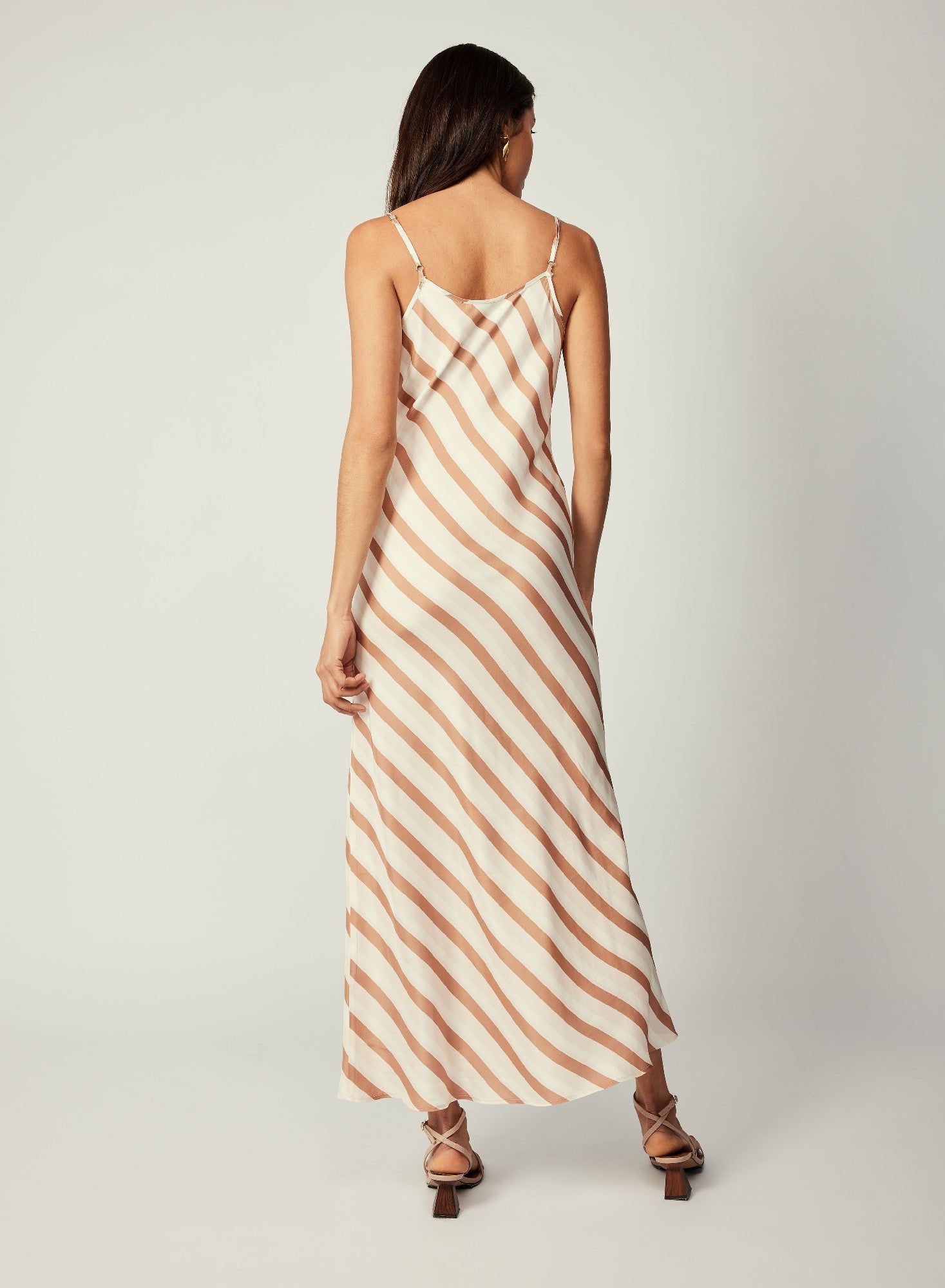 Esmaee Shadow Slip Dress [COLOUR:Stripe  SIZE:S]