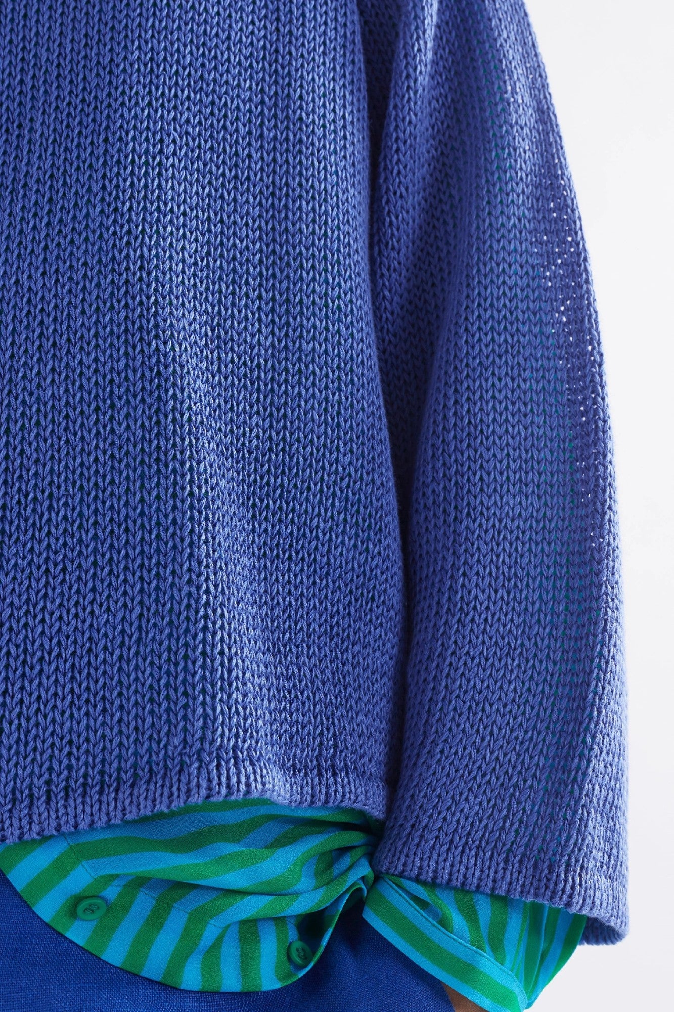 Elk Mica Sweater [COLOUR:Ultramarine SIZE:Xs/s]