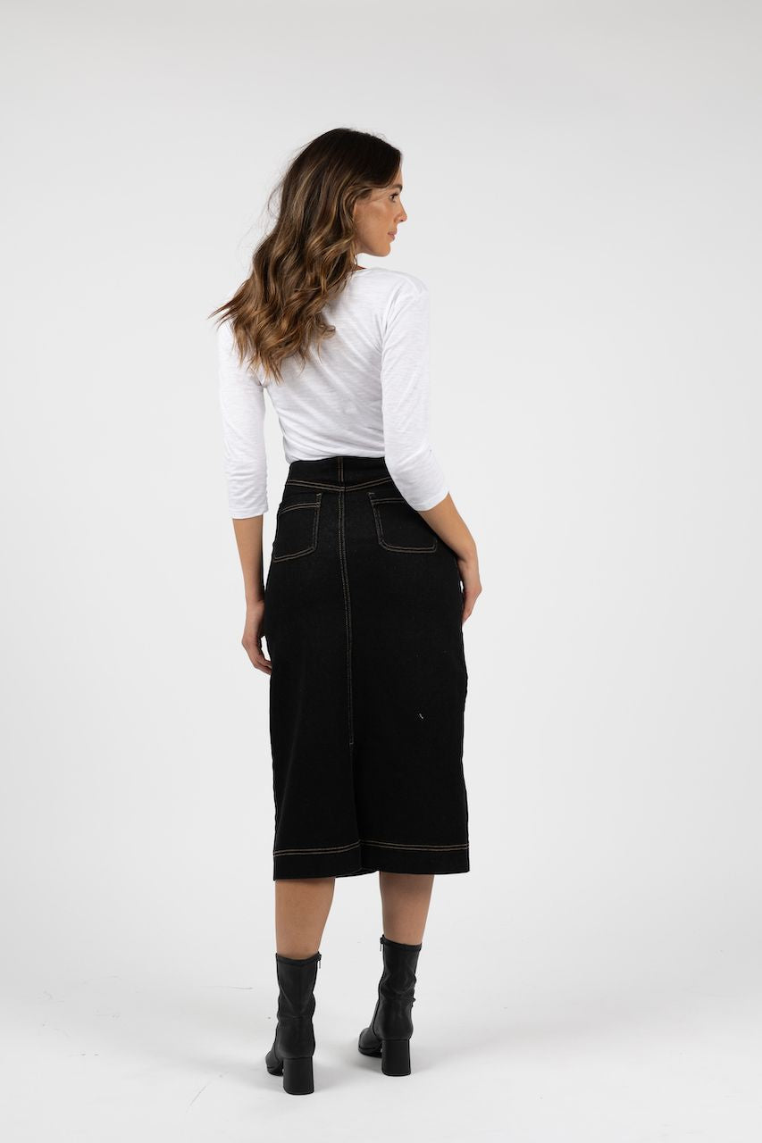 Humidity Nevada Skirt [COLOUR:Dark blue SIZE:8]