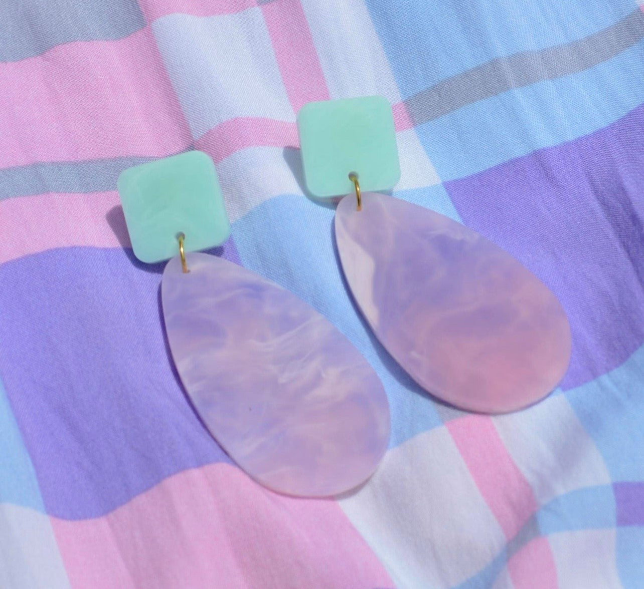 Hagen + Co Storm Earrings - Lavender