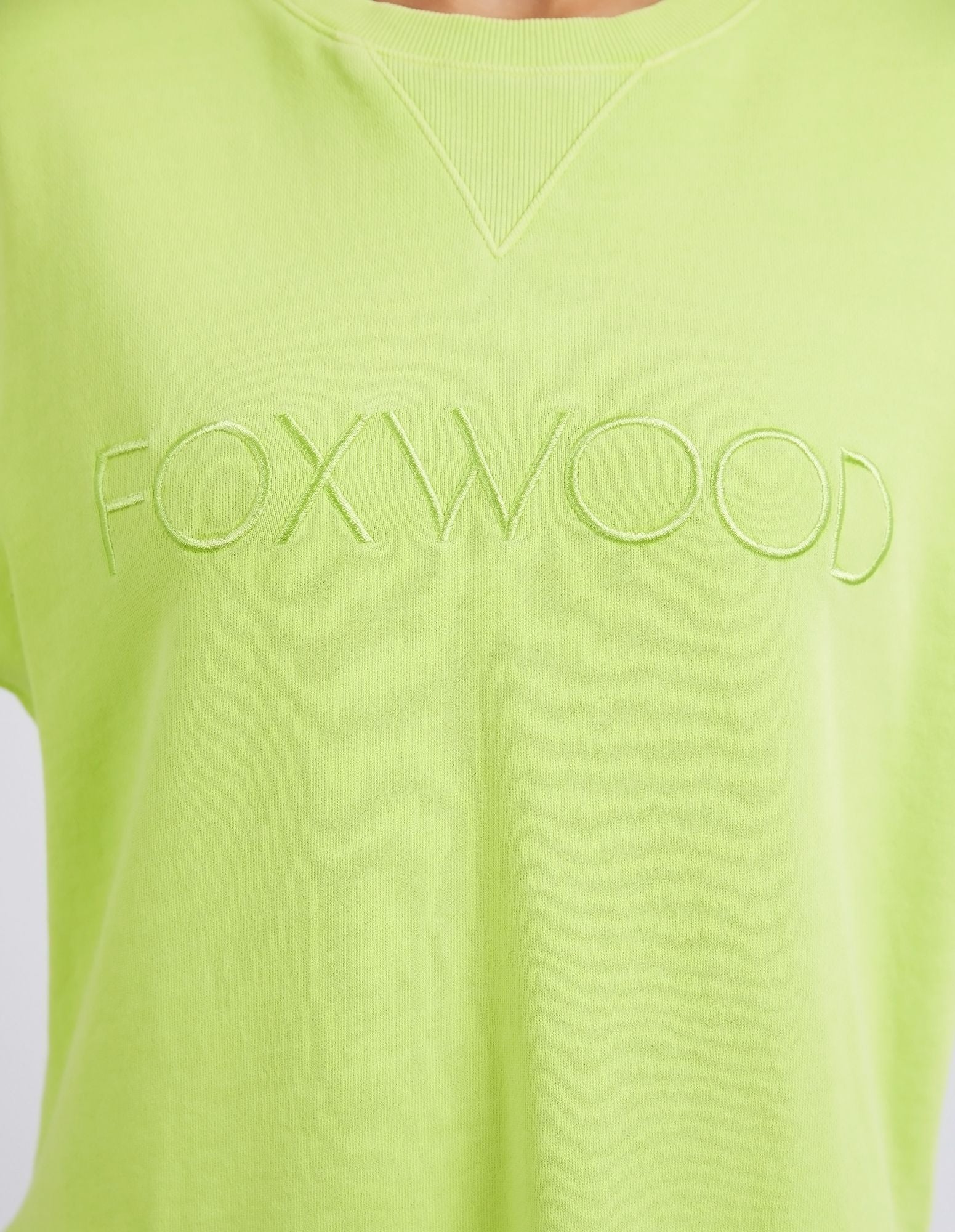 Foxwood Simplified Crew [COLOUR:Lime SIZE:8]