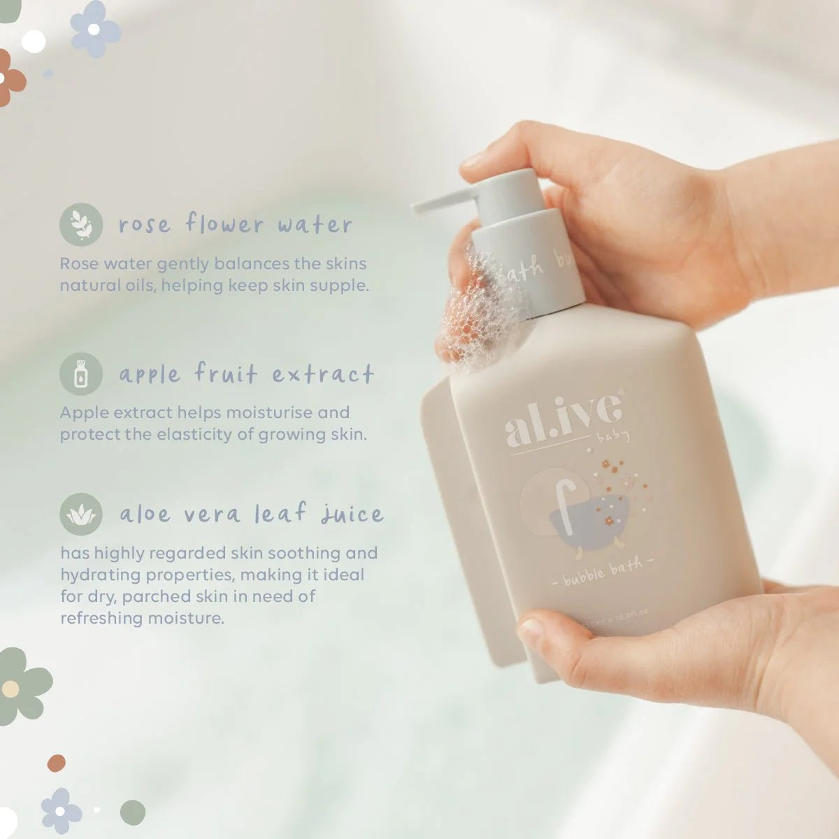 Al.Ive Bubble Bath - Apple Blossom