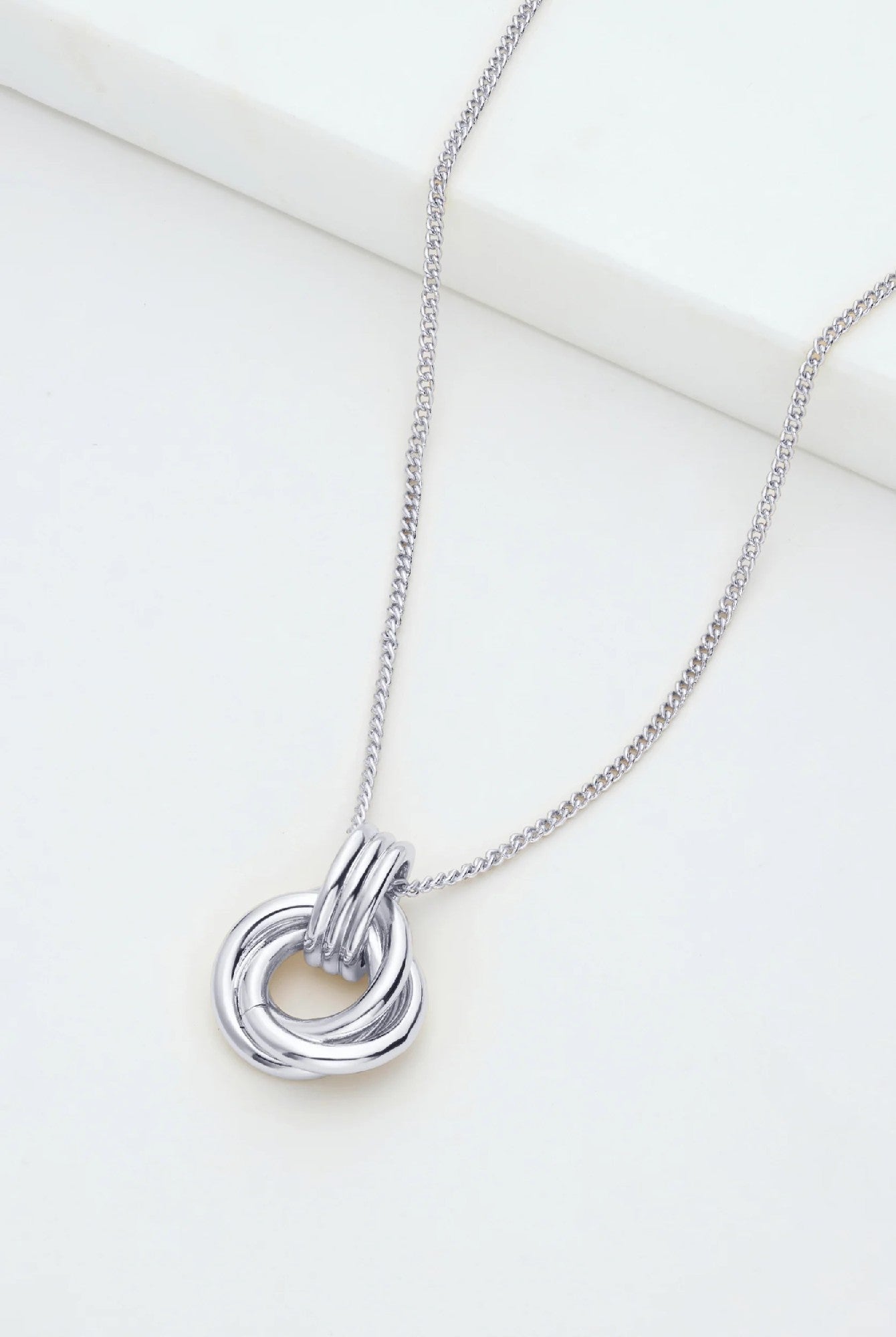 Zafino Poppy Necklace - Silver [COLOUR:Water resistant]