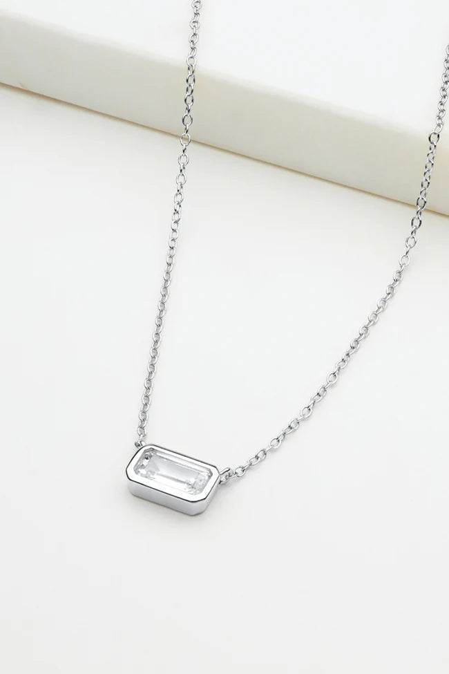 Zafino Emily Necklace [LENGTH:silver]
