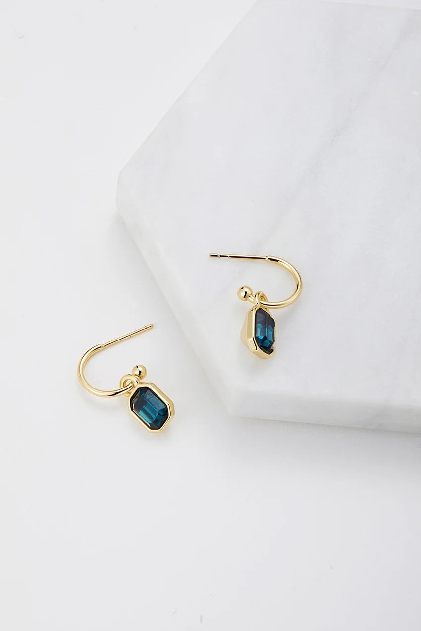 Zafino Leighton Earrings [COLOUR:Teal]