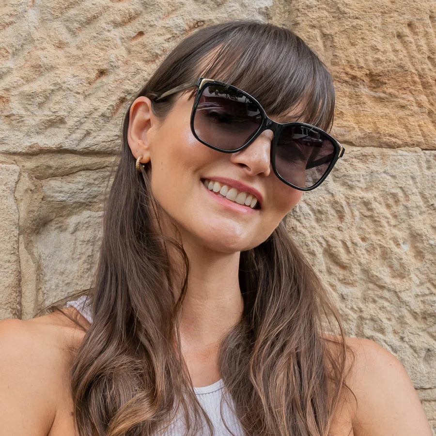 Locello Leticia II Sunglasses [COLOUR:Shimmer smoke]